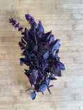 Purple basil (bunch)